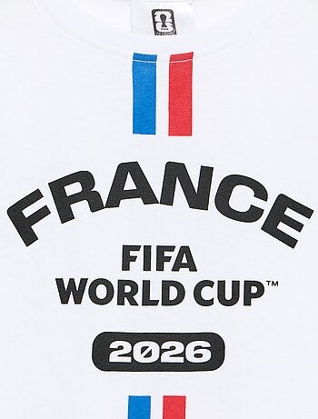 T-shirts sous licence officielle de La Coupe du Monde de la FIFA 26™ - France