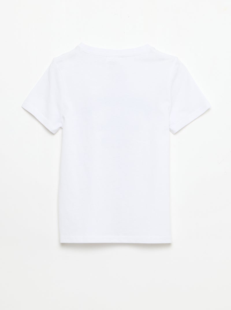 T-shirts sous licence officielle de La Coupe du Monde de la FIFA 26™ - France Blanc - Kiabi