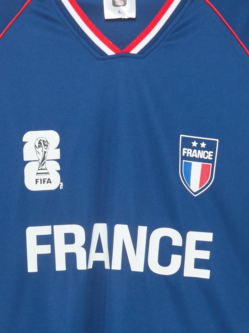 T-shirts sous licence officielle de La Coupe du Monde de la FIFA 26™ - France Bleu - Kiabi