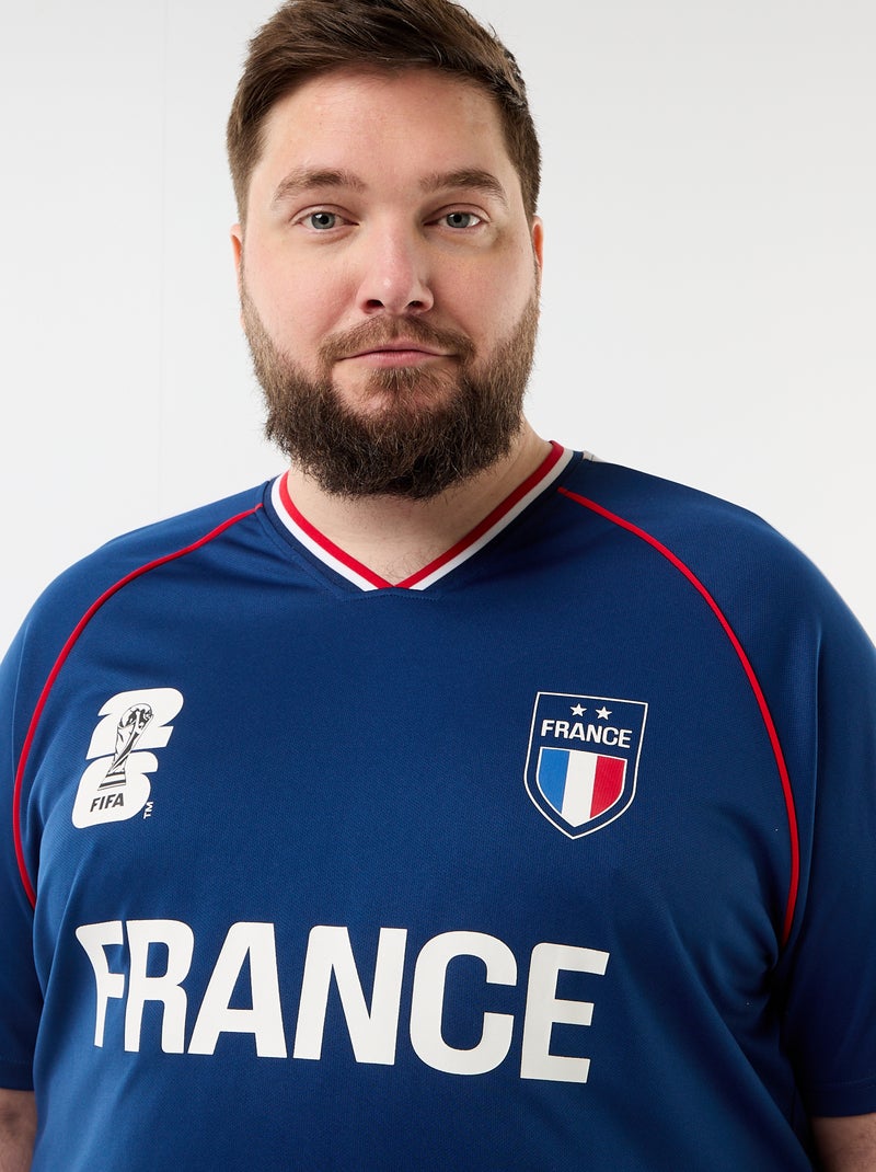 T-shirts sous licence officielle de La Coupe du Monde de la FIFA 26™ - France Bleu - Kiabi