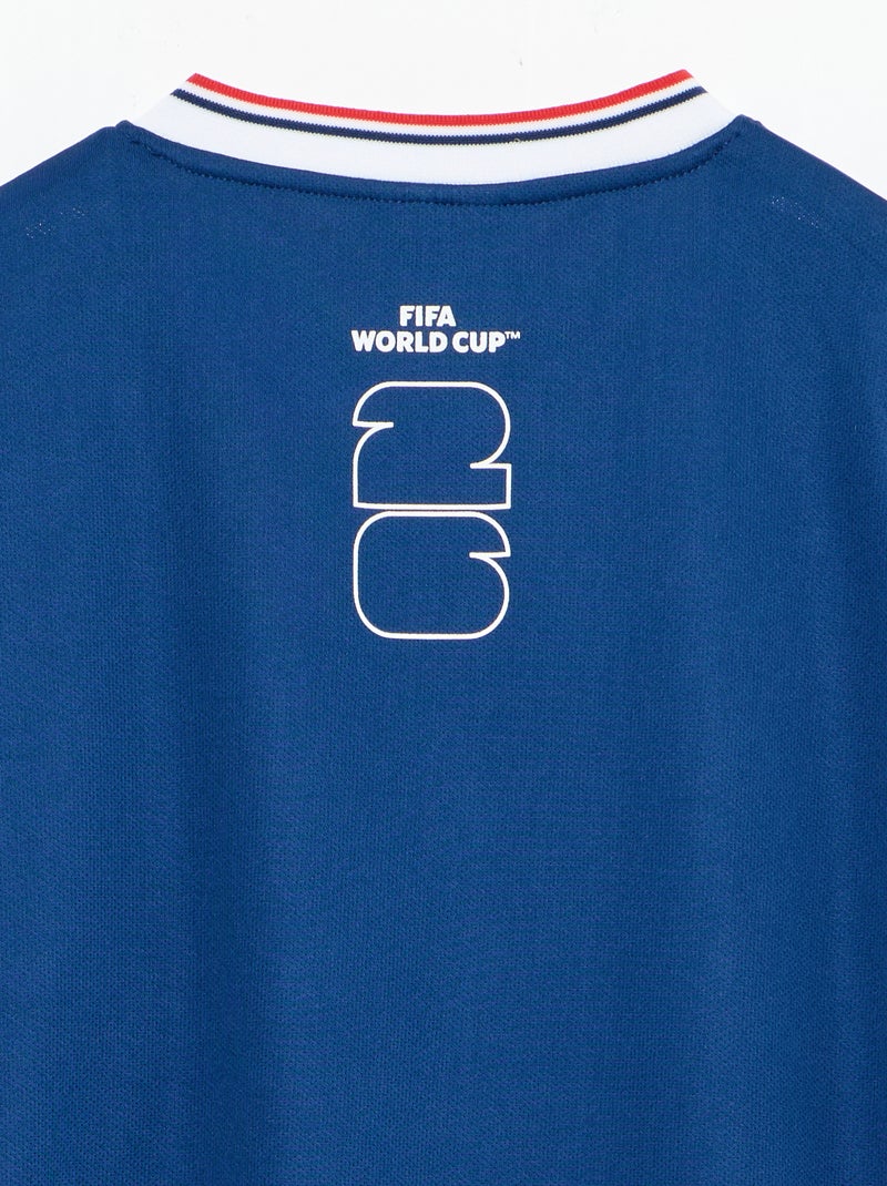 T-shirts sous licence officielle de La Coupe du Monde de la FIFA 26™ - France Bleu - Kiabi