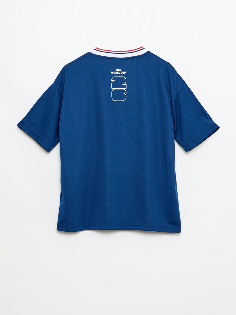 T-shirts sous licence officielle de La Coupe du Monde de la FIFA 26™ - France Bleu - Kiabi