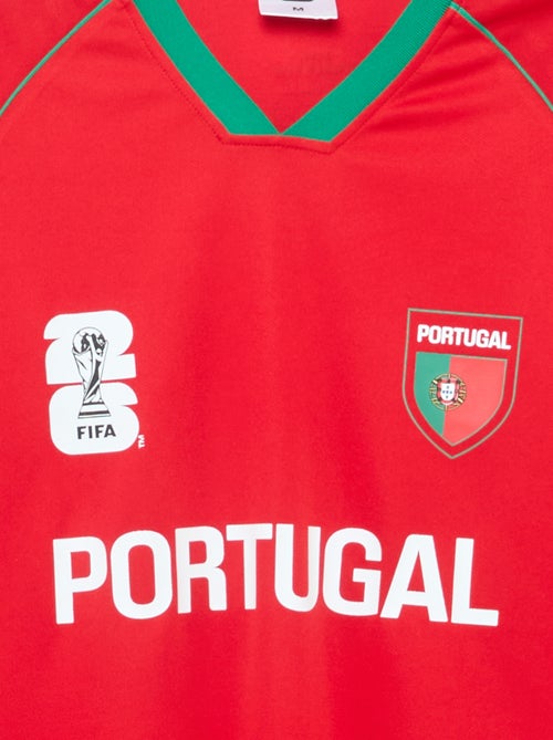 T-shirts sous licence officielle de La Coupe du Monde de la FIFA 26™ - Portugal - Kiabi