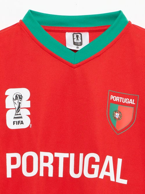 T-shirts sous licence officielle de La Coupe du Monde de la FIFA 26™ - Portugal - Kiabi