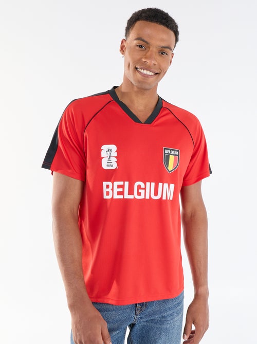 T-shirts sous licence officielle de La Coupe du Monde de la FIFA 26™- Belgique - Kiabi T-shirts sous licence officielle de La Coupe du Monde de la FIFA 26™- Belgique - Kiabi