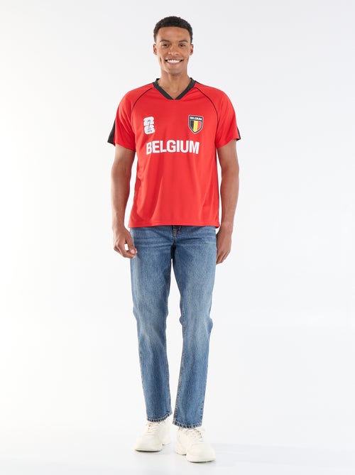 T-shirts sous licence officielle de La Coupe du Monde de la FIFA 26™- Belgique - Kiabi T-shirts sous licence officielle de La Coupe du Monde de la FIFA 26™- Belgique - Kiabi