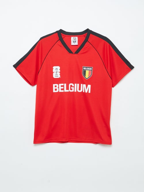 T-shirts sous licence officielle de La Coupe du Monde de la FIFA 26™- Belgique - Kiabi T-shirts sous licence officielle de La Coupe du Monde de la FIFA 26™- Belgique - Kiabi