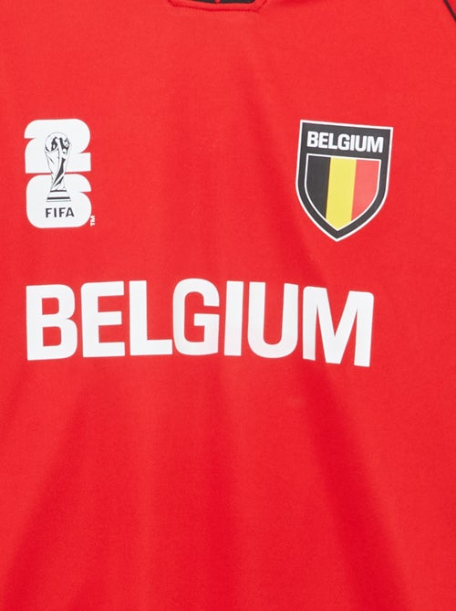 T-shirts sous licence officielle de La Coupe du Monde de la FIFA 26™- Belgique - Kiabi T-shirts sous licence officielle de La Coupe du Monde de la FIFA 26™- Belgique - Kiabi