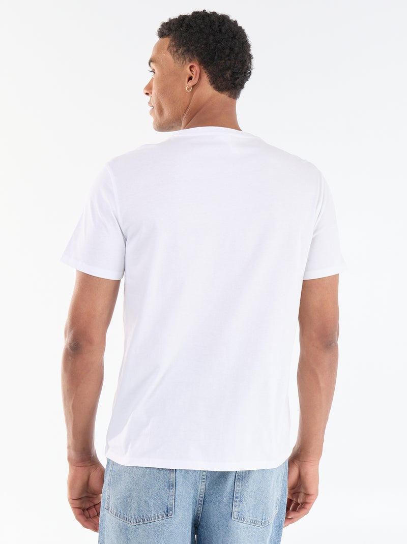 T-shirts sous licence officielle de La Coupe du Monde de la FIFA 26™ Blanc - Kiabi