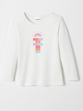 T-shirts Thermolactyl mixte enfant sérigraphiés  - Damart