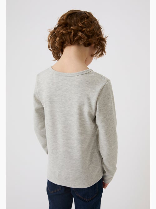 T-shirts thermolactyl mixte enfant sérigraphiés - damart - Kiabi