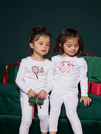 T-shirts Thermolactyl mixte enfant sérigraphiés - Damart