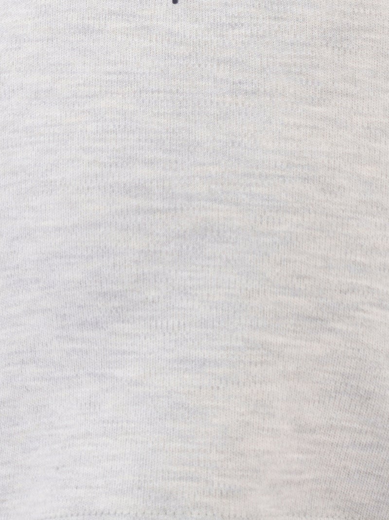 T-shirts Thermolactyl mixte enfant sérigraphiés thermique - Damart Gris clair - Kiabi