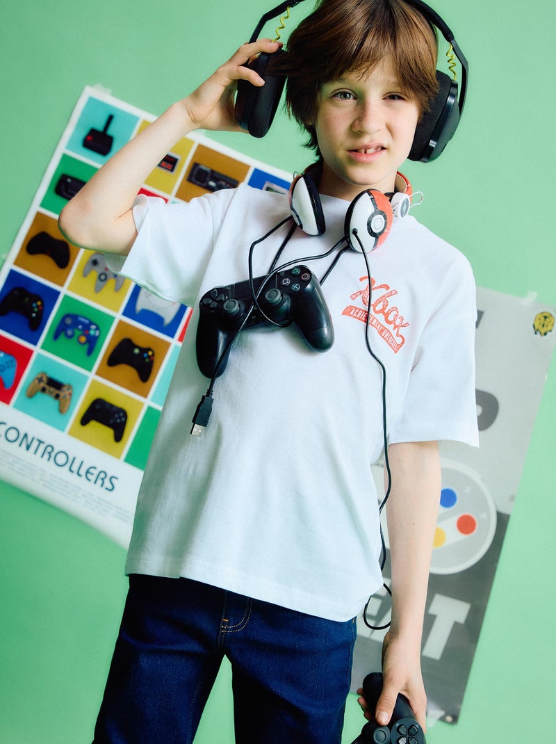 T-shirt, Xbox  MO Fashion Blanc - Kiabi