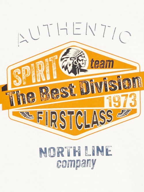 T-shit en jersey - collection facile à enfiler - Kiabi