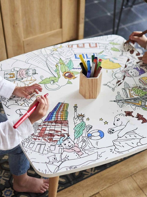 Table à colorier enfant - Kiabi
