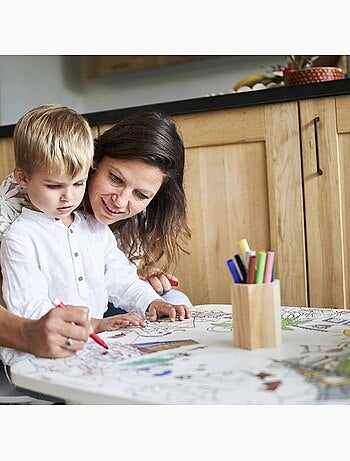 Table à colorier enfant