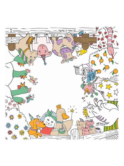 Table à colorier enfant - Kiabi
