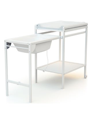 Table à Langer avec Baignoire en bois ESSENTIEL