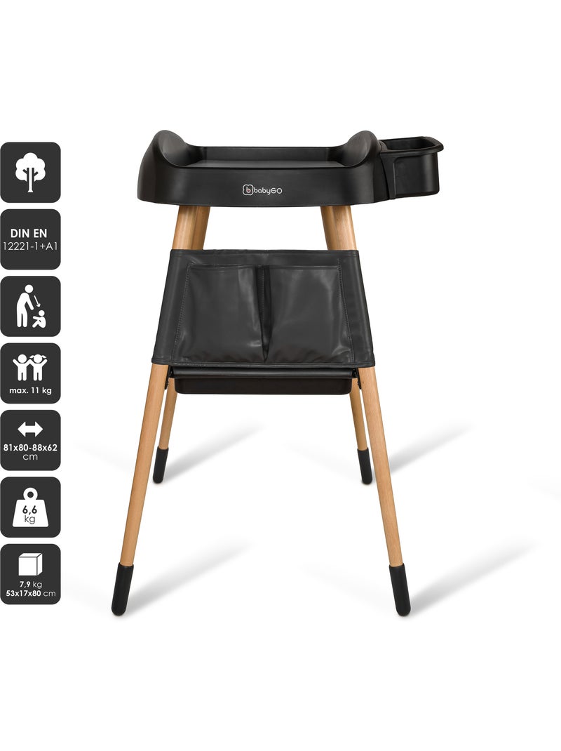 Table à langer ChangeMe - babyGO Noir - Kiabi