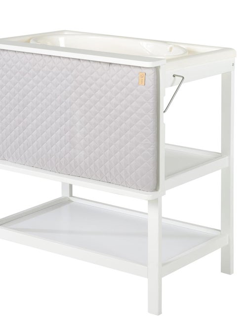 Table à langer et baignoire 2en1 + matelas à langer déperlant 'Roba style' - Kiabi