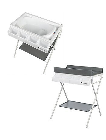 Table à langer et baignoire bébé 2 en 1 Bellis