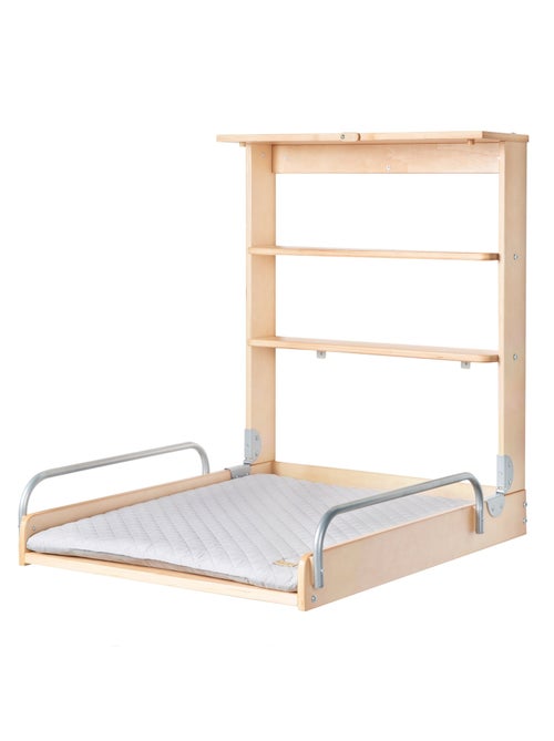 Table à langer murale rabattable + matelas déperlant 'Roba style' - Kiabi Table à langer murale rabattable + matelas déperlant 'Roba style' - Kiabi