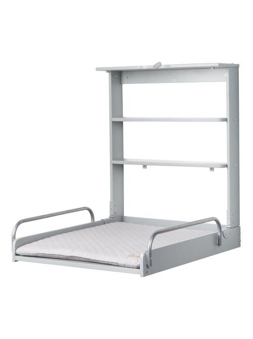 Table à langer murale rabattable + matelas déperlant 'Roba style' - Kiabi Table à langer murale rabattable + matelas déperlant 'Roba style' - Kiabi