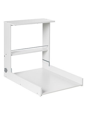 Table à langer murale Wicki Blanc