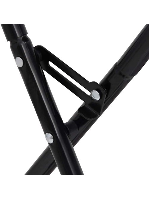 Table à langer pliable en fer avec rangements - vidaxl - Kiabi Table à langer pliable en fer avec rangements - vidaxl - Kiabi