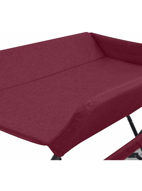 Table à langer pliable en fer avec rangements - vidaxl - Kiabi Table à langer pliable en fer avec rangements - vidaxl - Kiabi