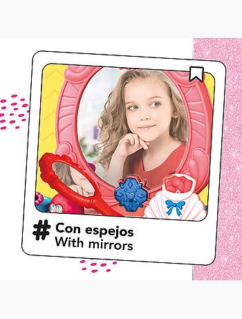 Table à langer pour enfants avec accessoires, son et lumière beauty fashion princess
