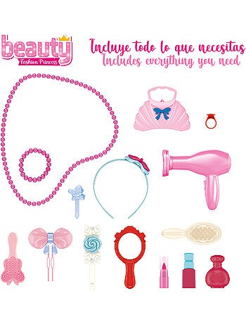 Table à langer pour enfants avec accessoires, son et lumière beauty fashion princess