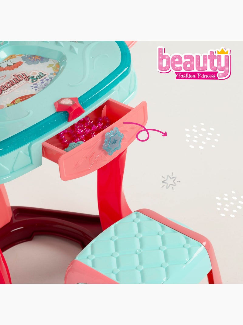 Table à langer pour enfants avec son et lumière et tabouret beauty N/A - Kiabi