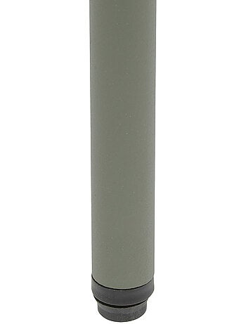 Table basse de jardin carrée en acier pieds ajustables PHUKET