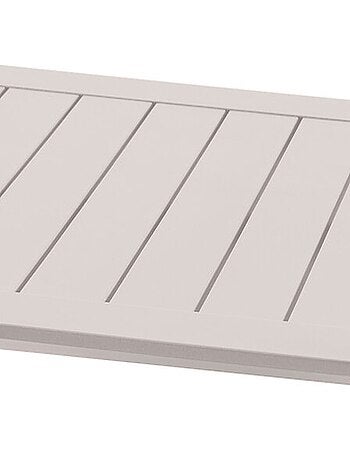 Table basse de jardin carrée en aluminium ALLURE