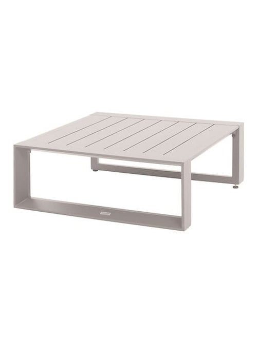 Table basse de jardin carrée en aluminium ALLURE - Kiabi