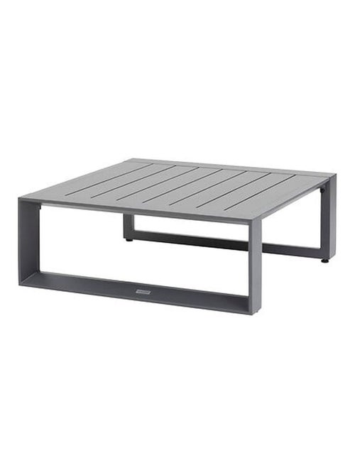 Table basse de jardin carrée en aluminium ALLURE - Kiabi