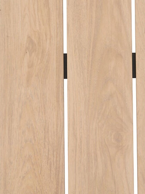 Table basse de jardin en aluminium effet bois EVASION - Kiabi