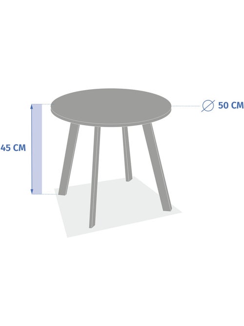 Table basse de jardin ronde SAONA - Kiabi