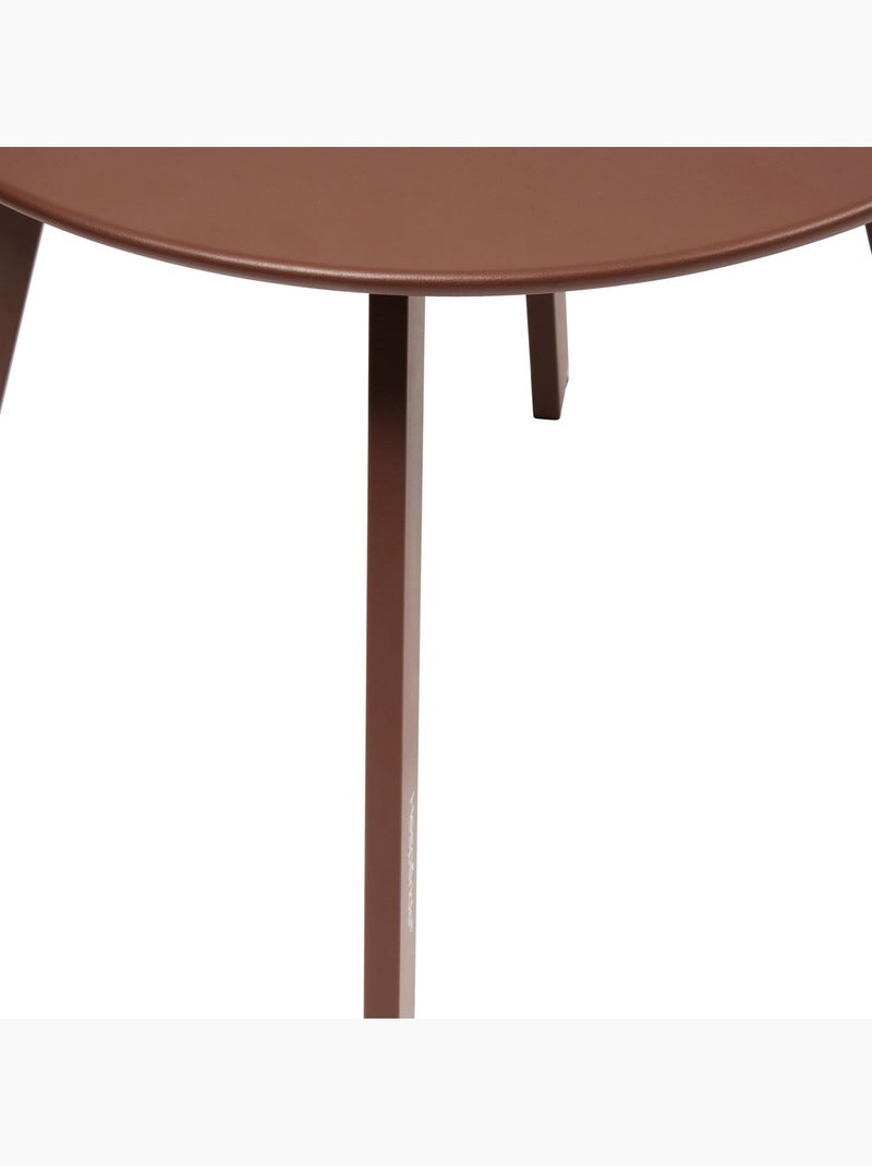 Table basse de jardin ronde SAONA Orange - Kiabi