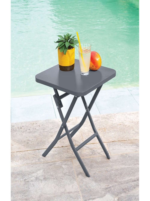 Table basse pliante carrée 2 places GREENSBORO - Kiabi
