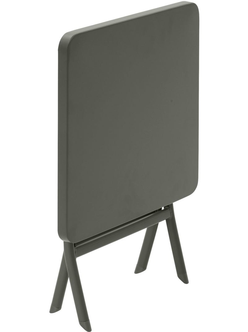 Table basse pliante carrée 2 places GREENSBORO Vert foncé - Kiabi