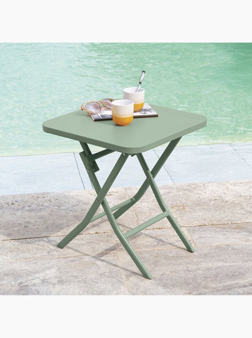 Table basse pliante carrée 2 places GREENSBORO - Kiabi