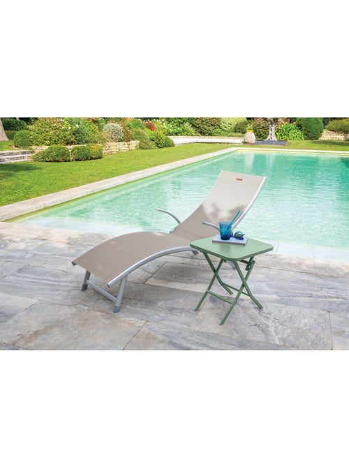 Table basse pliante carrée 2 places GREENSBORO - Kiabi