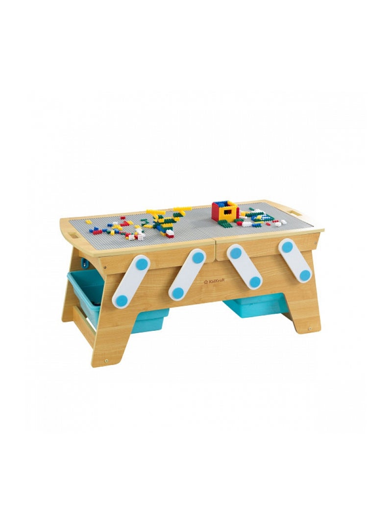 Table Building Bricks Play N Store N/A - Kiabi