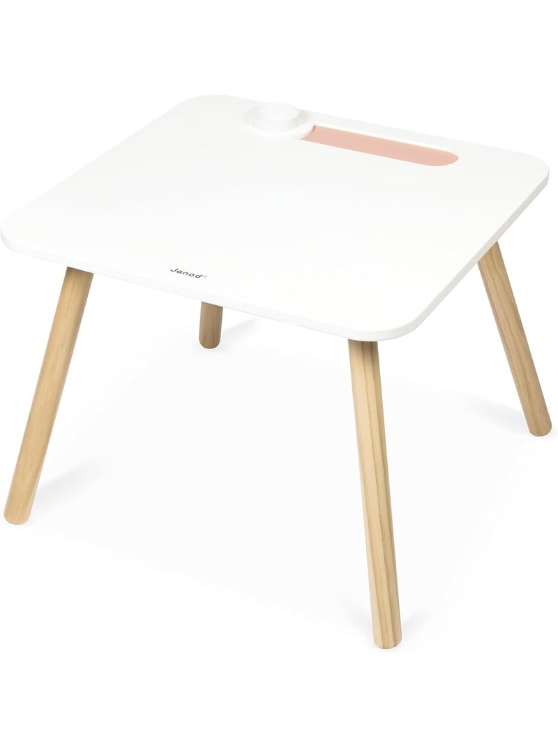 Table classique en bois Blanc - Kiabi