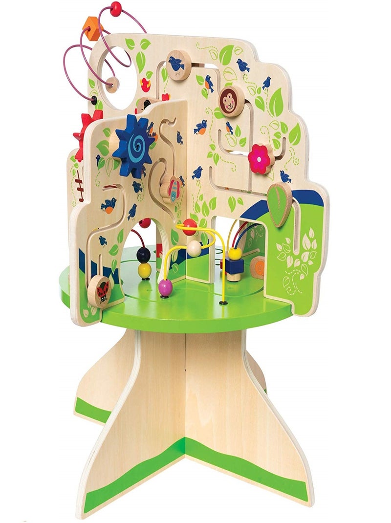 Table d'activités Arbre Boulier Beige - Kiabi