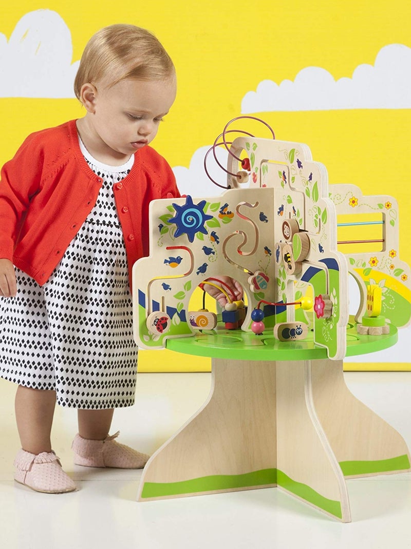 Table d'activités Arbre Boulier Beige - Kiabi