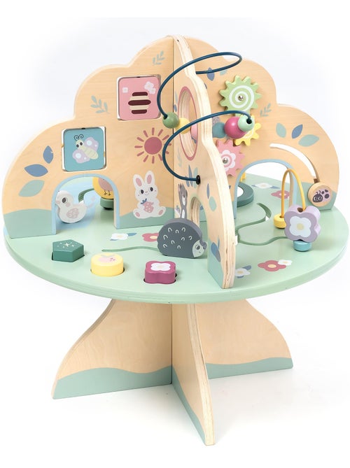 Table d'activités bois arbre d'éveil montessori mamabrum - Kiabi Table d'activités bois arbre d'éveil montessori mamabrum - Kiabi